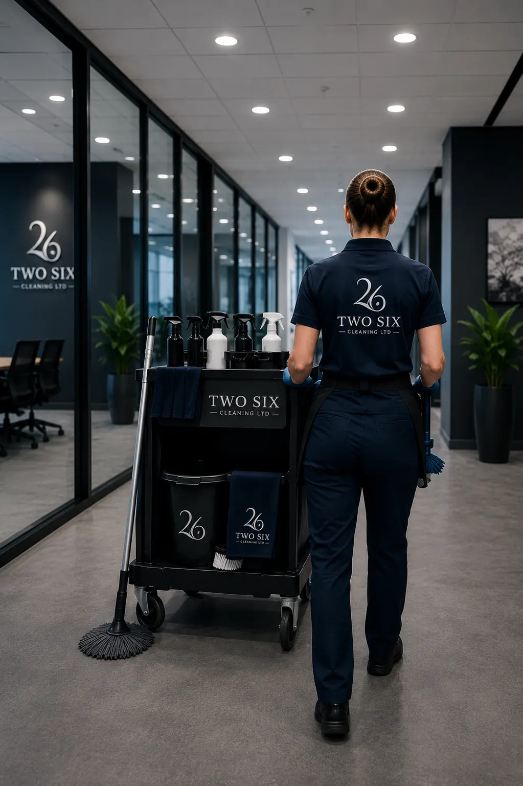 Two Six Cleaning professional cleaner